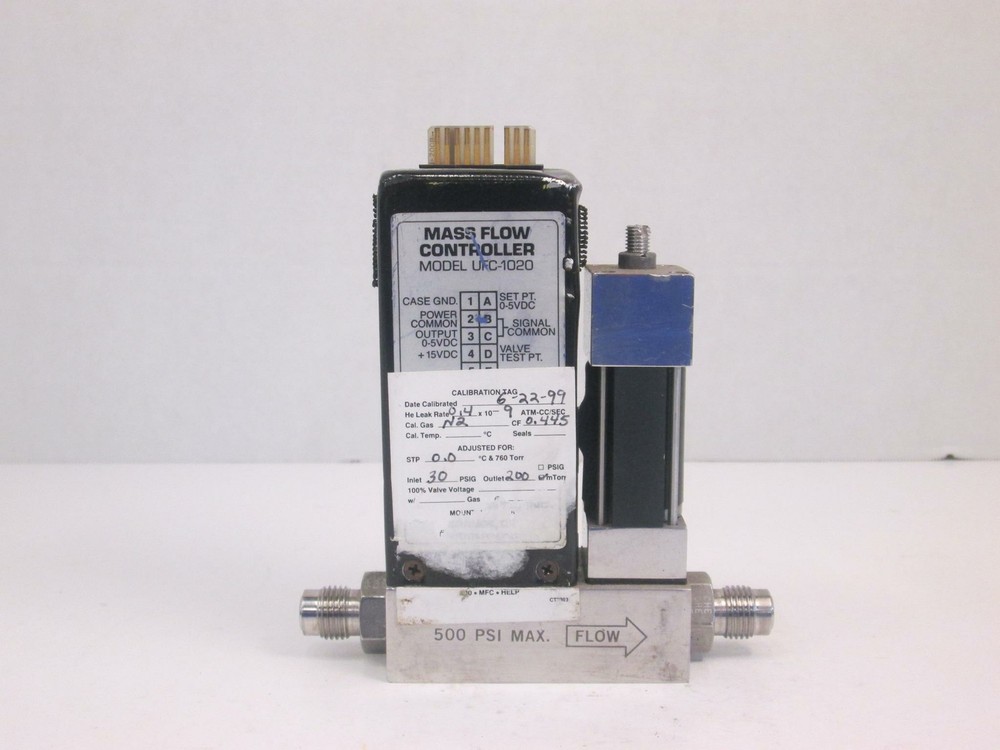 Unit UFC-1020 Mass Flow Controller MFC, CF4, 200 SCCM
