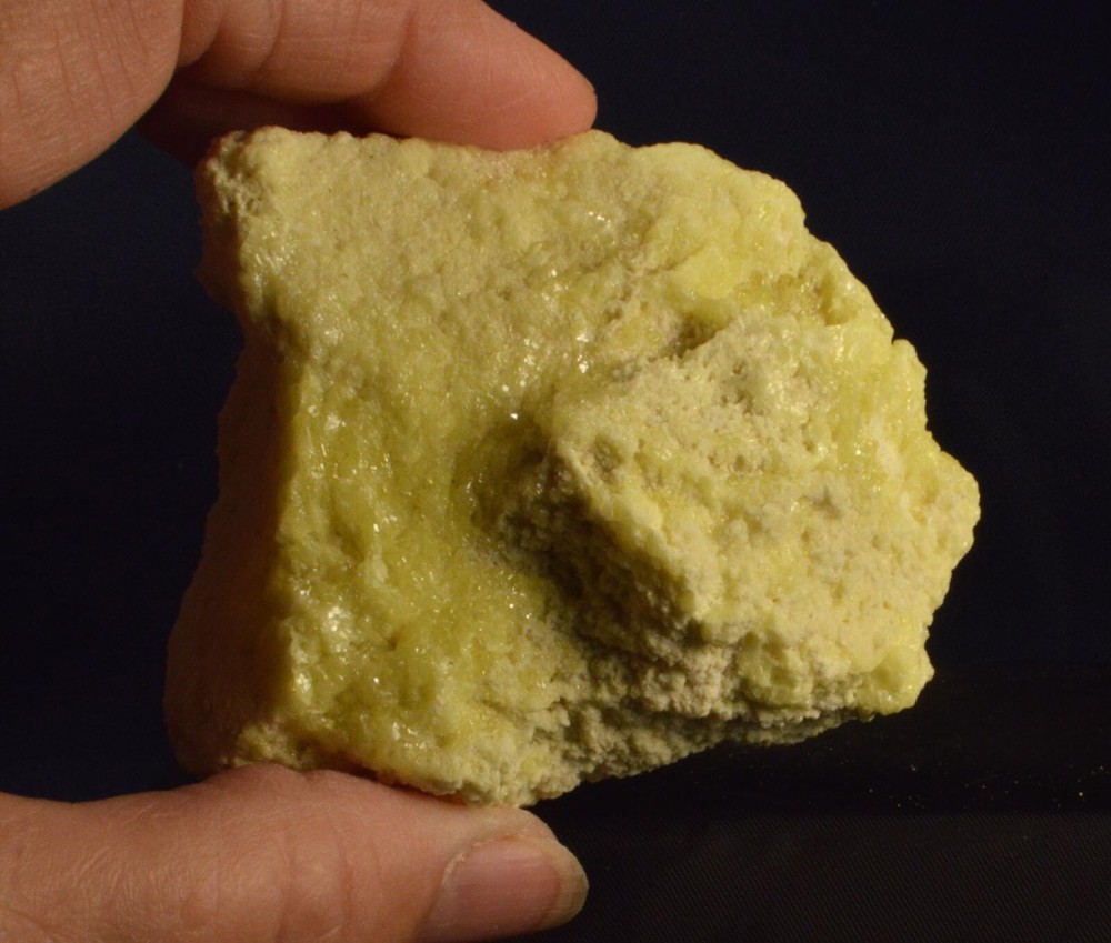 #9999 Sulfur Crystals on Matrix - from Mexico or Nevada