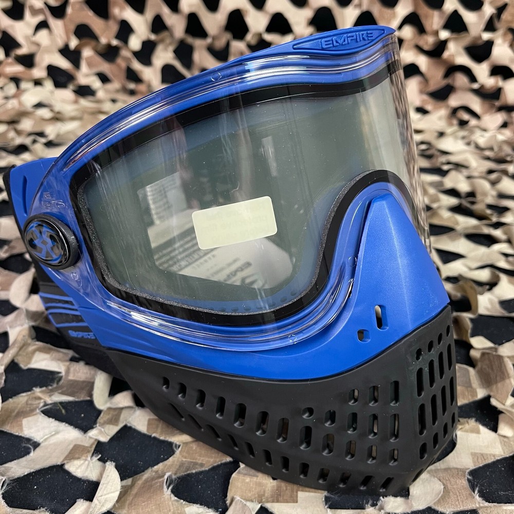 NEW Empire E-Flex Paintball Mask - Blue