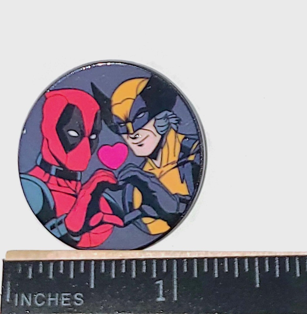 Disney Marvel Comics MCU DEADPOOL & WOLVERINE Backpack Enamel Collector Pin