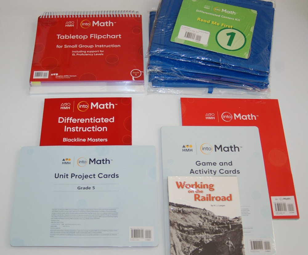HMH into Math Grade 5 Differentiated Instruction Blackline Masters Teacher Set