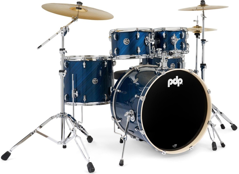 PDP Mainstage 5-piece Drum Set - Twisted Blue Steel