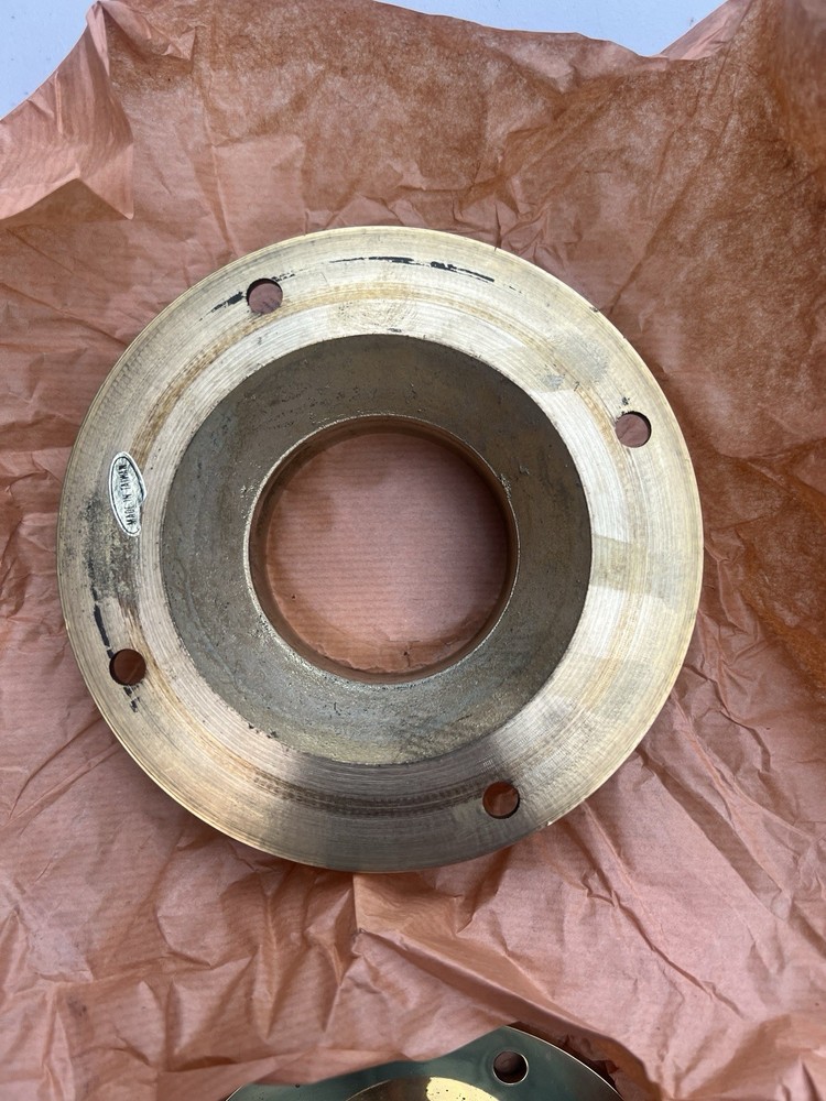 2 5" Floor Flange Solid Brass Fits 2" Tubing Bracket |
