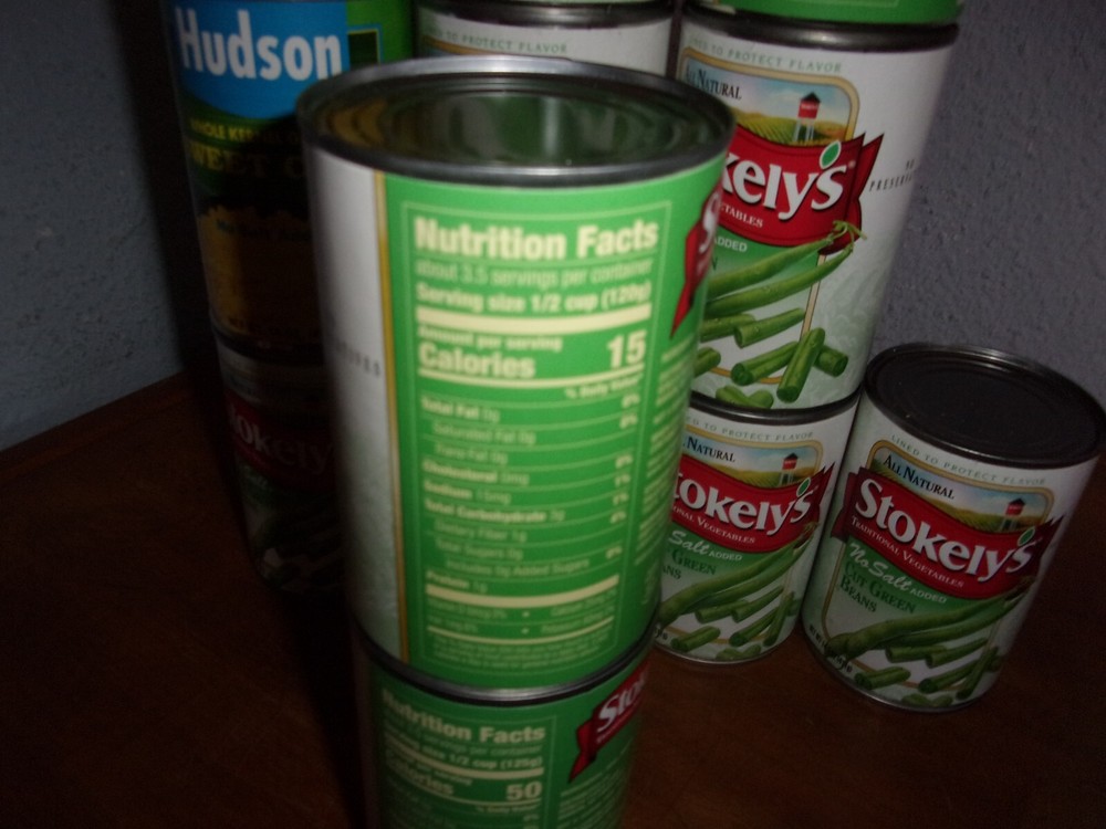 Stokely's & Hudson Assorted Canned Vegetables 12 Pack 15 oz Cans