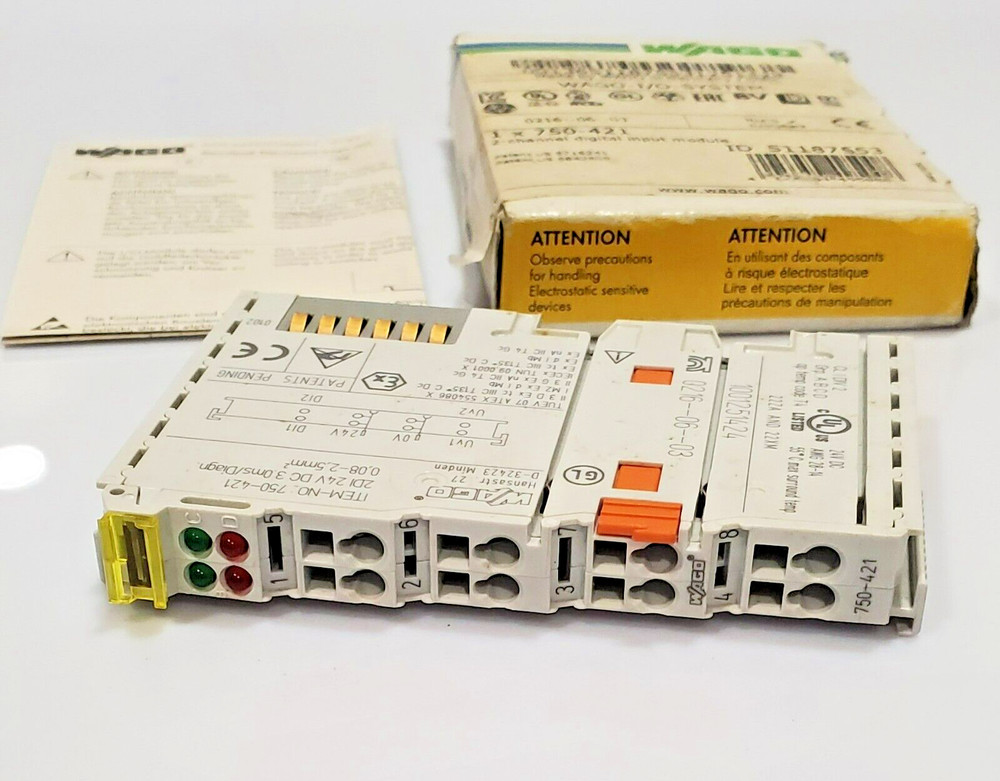 WAGO 750-421 2-Channel Digital Input Module