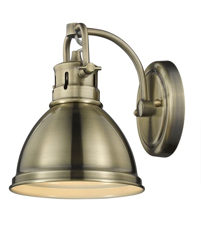 Wall Vanity Light 3602-1W AB-AB Lamp