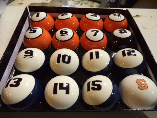 Syracuse Billiard Ball Set