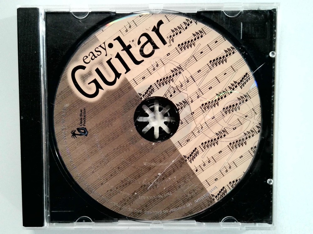 easy. Guitar Software CD-ROM Learn to Play PC Mac Music Instruction
