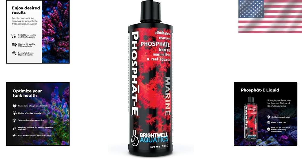 High-Strength Aquarium Phosphate Treatment - 16.9 fl oz=