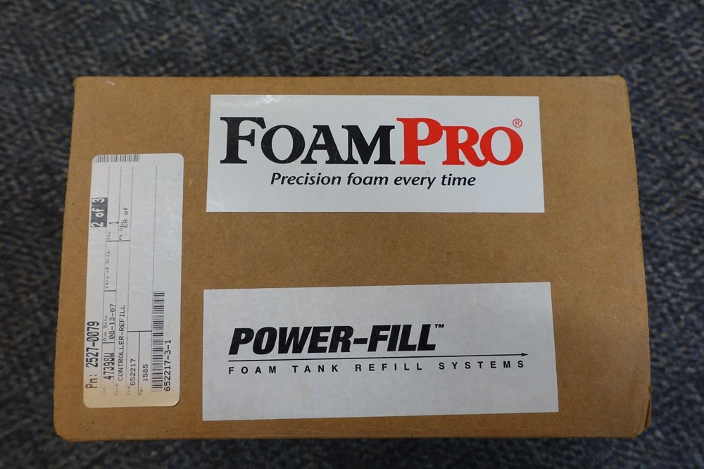 FoamPro Power-Fill Controller Switch Panel 2527-0079R