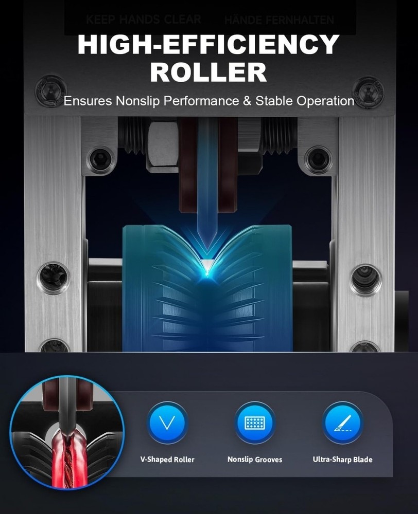 Manual Wire Stripper Machine, 0.06"-1" Wire Stripping Machine