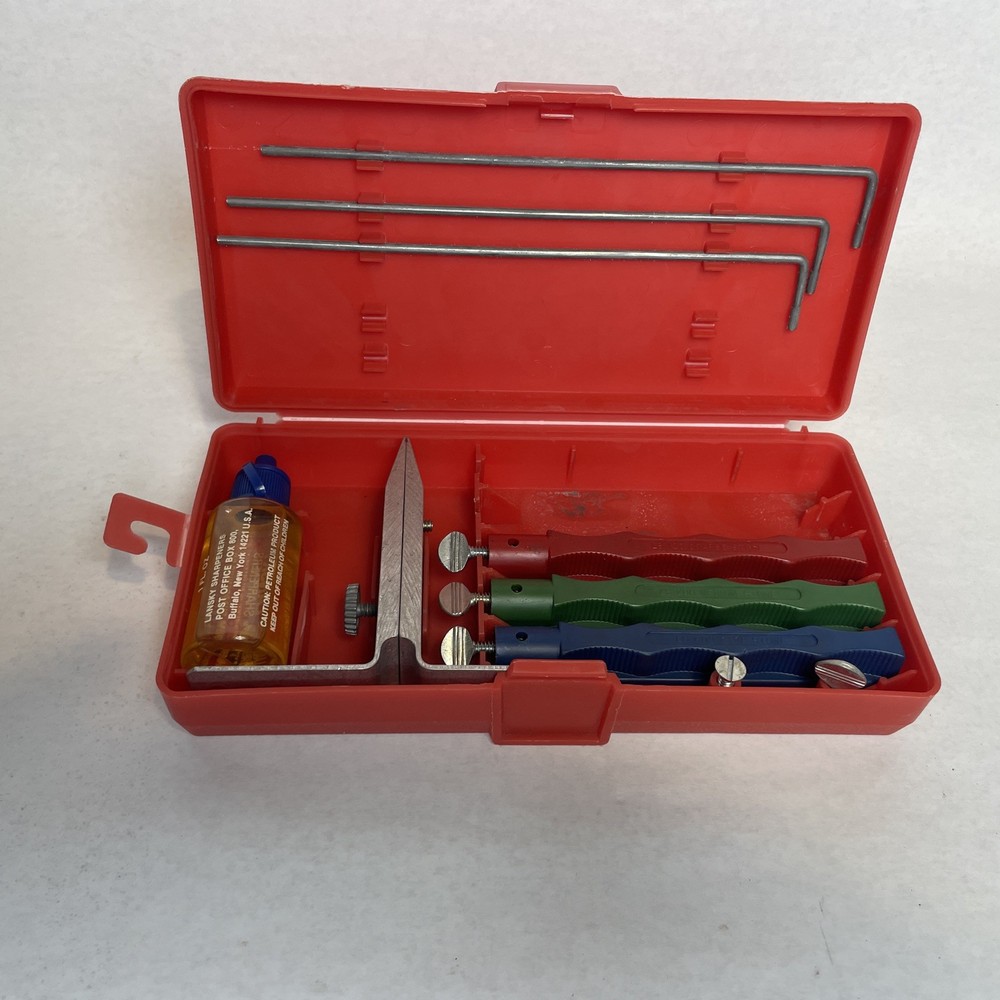 Lansky Standard 3 Stone System Controlled Angle Precision Knife Sharpening Kit