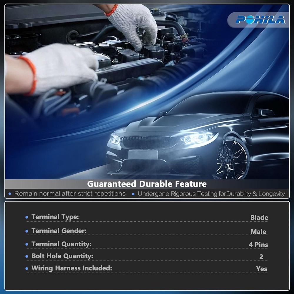 Blower Motor Control Module Resistor Replacement for 2009-2019 Ford Explorer