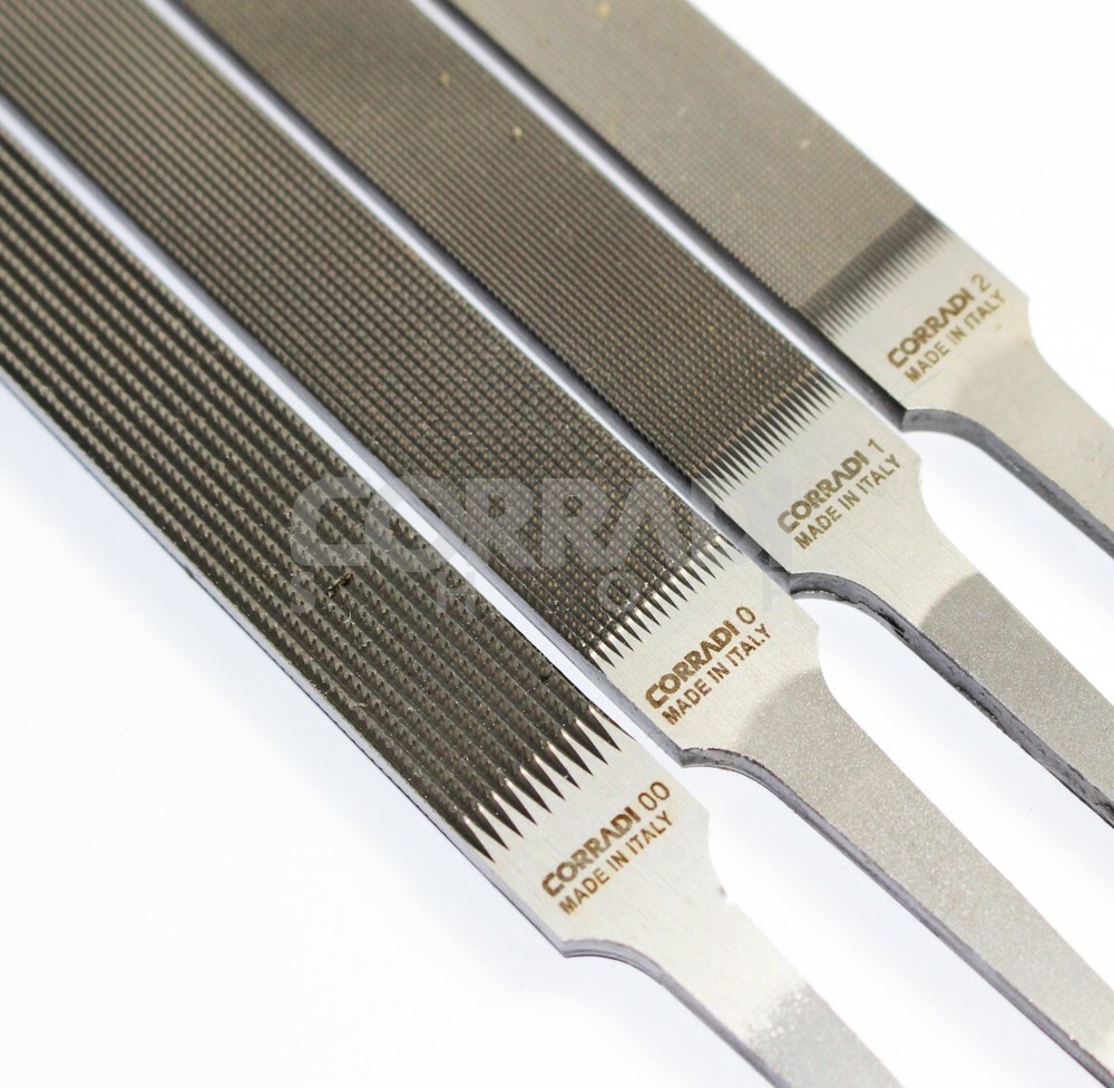 CORRADI Checkering Files, Regular Pillar, set of 4