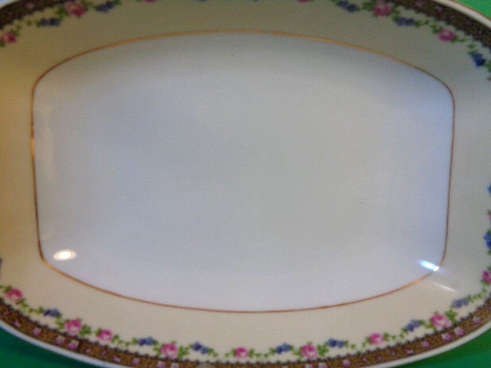 Edelstein 9 3/4" Rectangular Serving Bowl, Edelstein Bavaria (Used/EUC)
