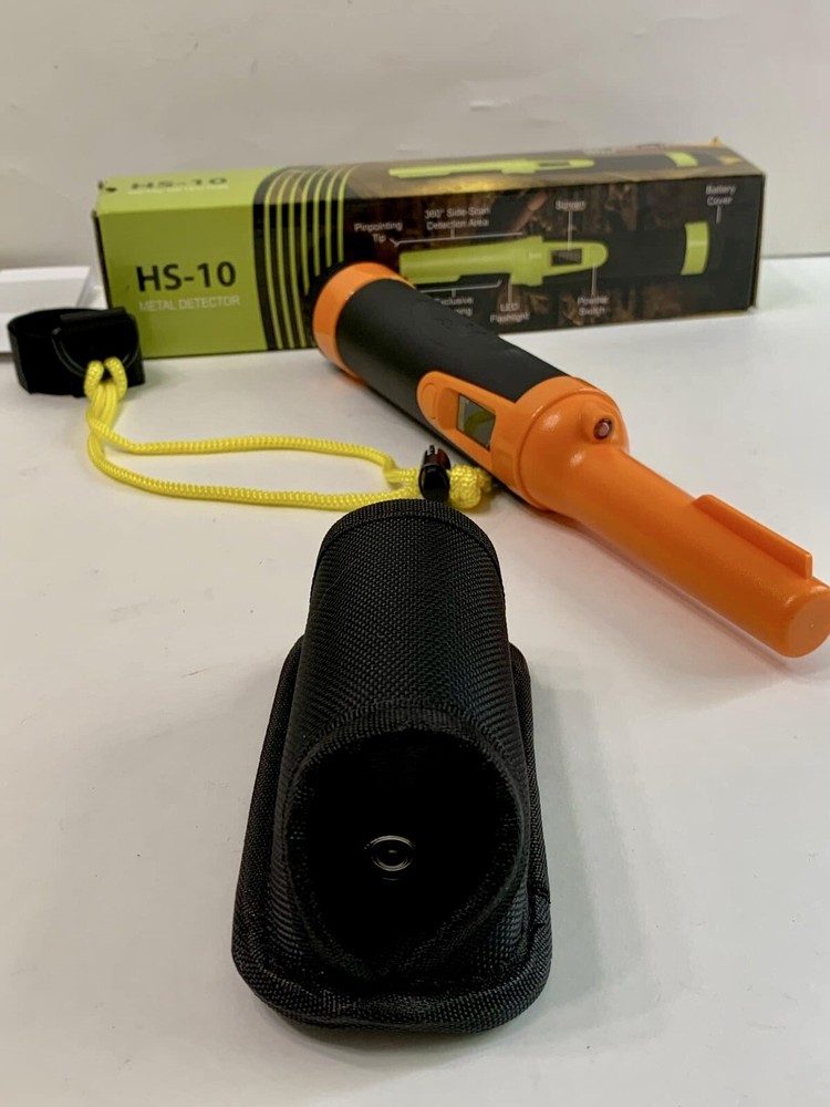 LED Display Waterproof Handheld Pin-pointer Metal Detector - 360° Search
