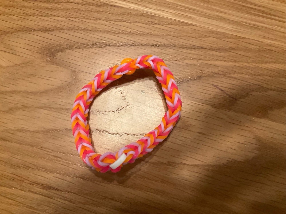 Rainbow Loom Bracelet “Sunset River”
