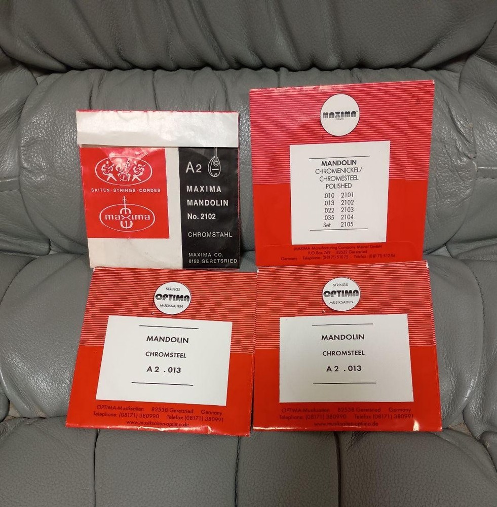 Maxima & Optima Mandolin String Set of 4