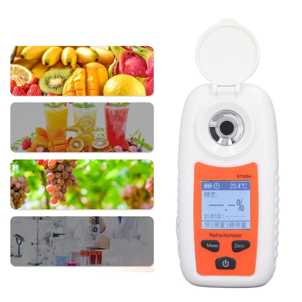 LCD Digital Refractometer Digital Sweetness Meter Tester