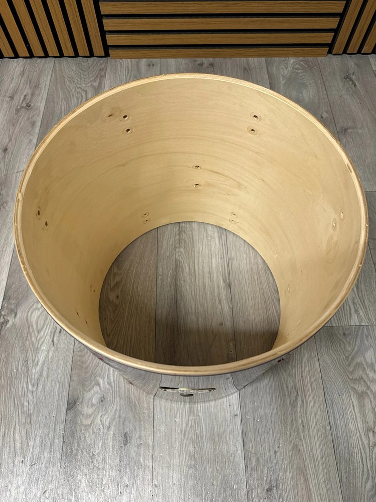 Stagg Tom Drum Shell 14”x14” Bare Wood Project #VP102