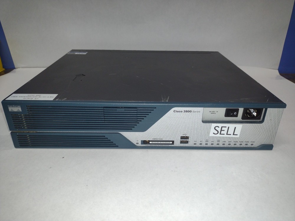 Cisco 3825 GIGABIT SERVICES ROUTER 3825