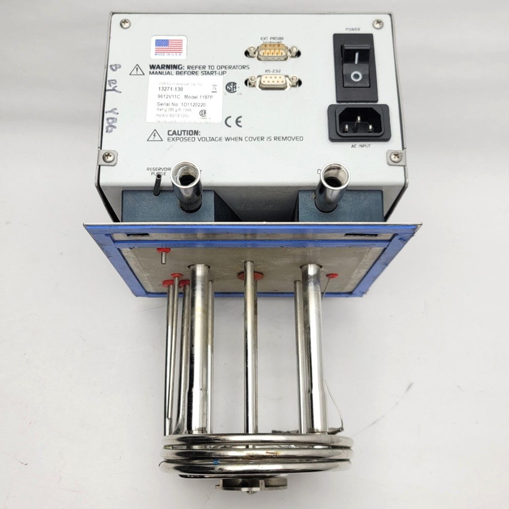 VWR 1187P Recirculating Programmable Temperature Controller 120VAC, 13A, 1100W