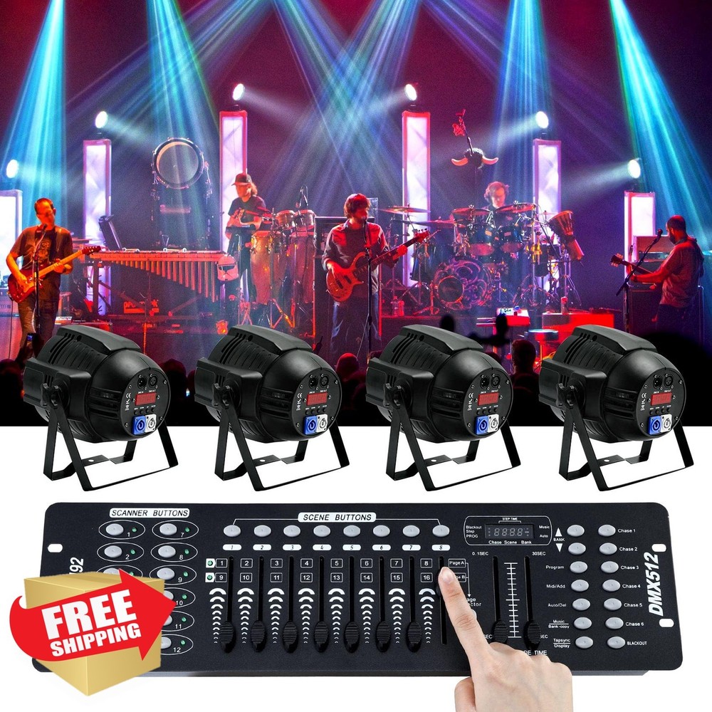 TCFUNDY 192 Channel DMX Controller Light Console