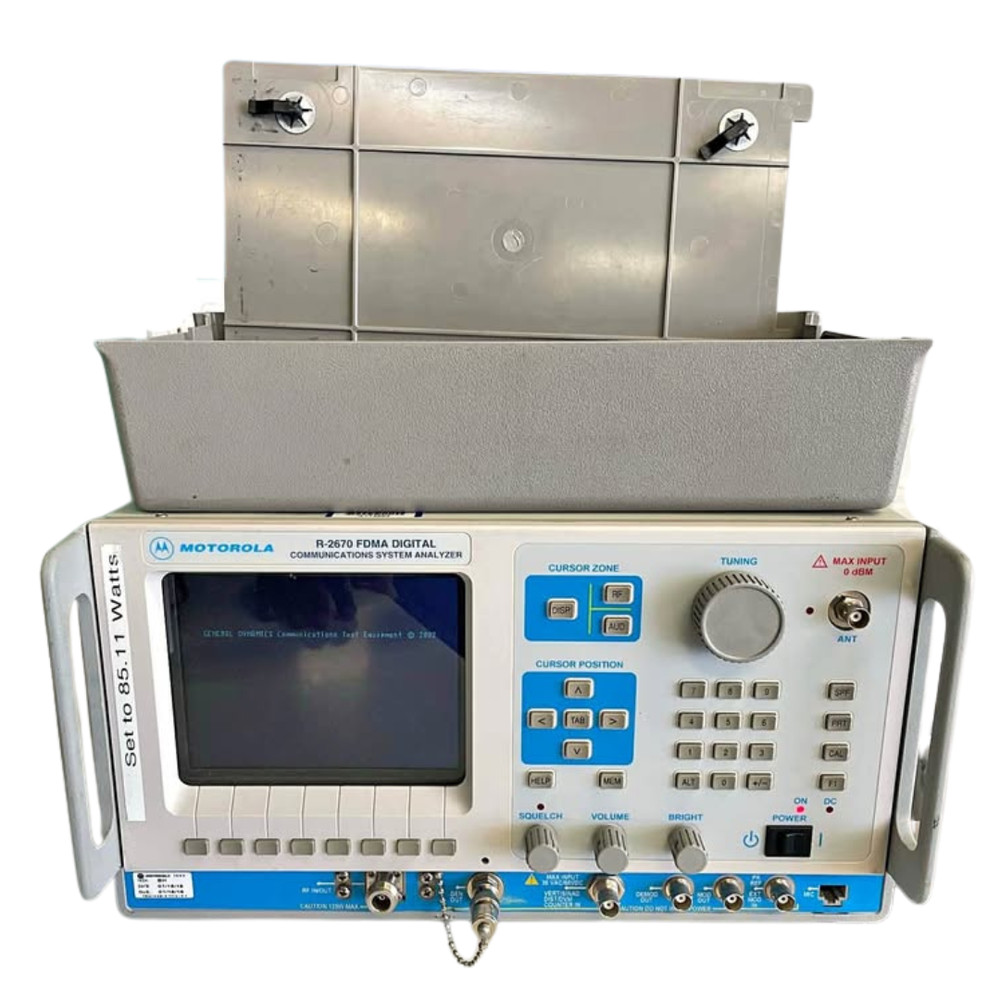 General Dynamics R2670 Motorola R-2670 Digital Communications System Analyzer