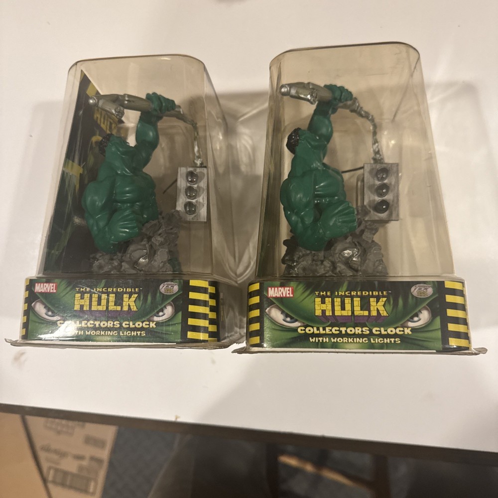 Incredible Hulk Collectors Clock
