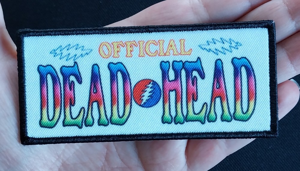 LICENSED ~ GRATEFUL DEAD ~ Official Dead Head ~ Sew On Band PATCH