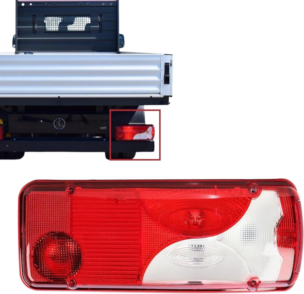RIGHT DRIVER TAIL LIGHT WITH BULBS SOCKET SPRINTER CHASSIS CAB 06+