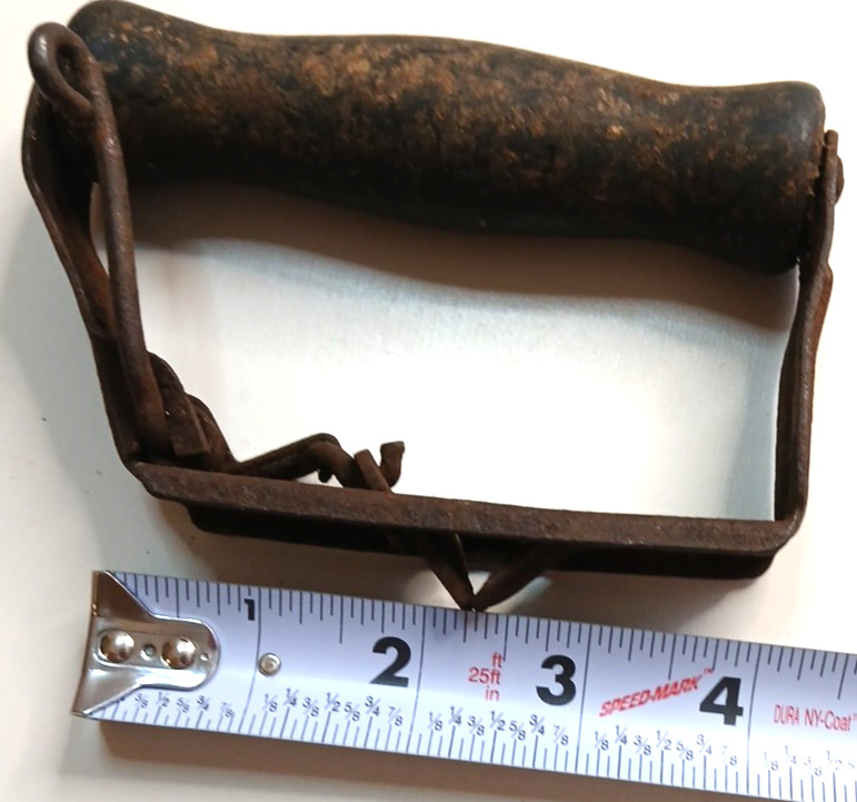 Vintage Sad Iron Wooden Replacement Handle