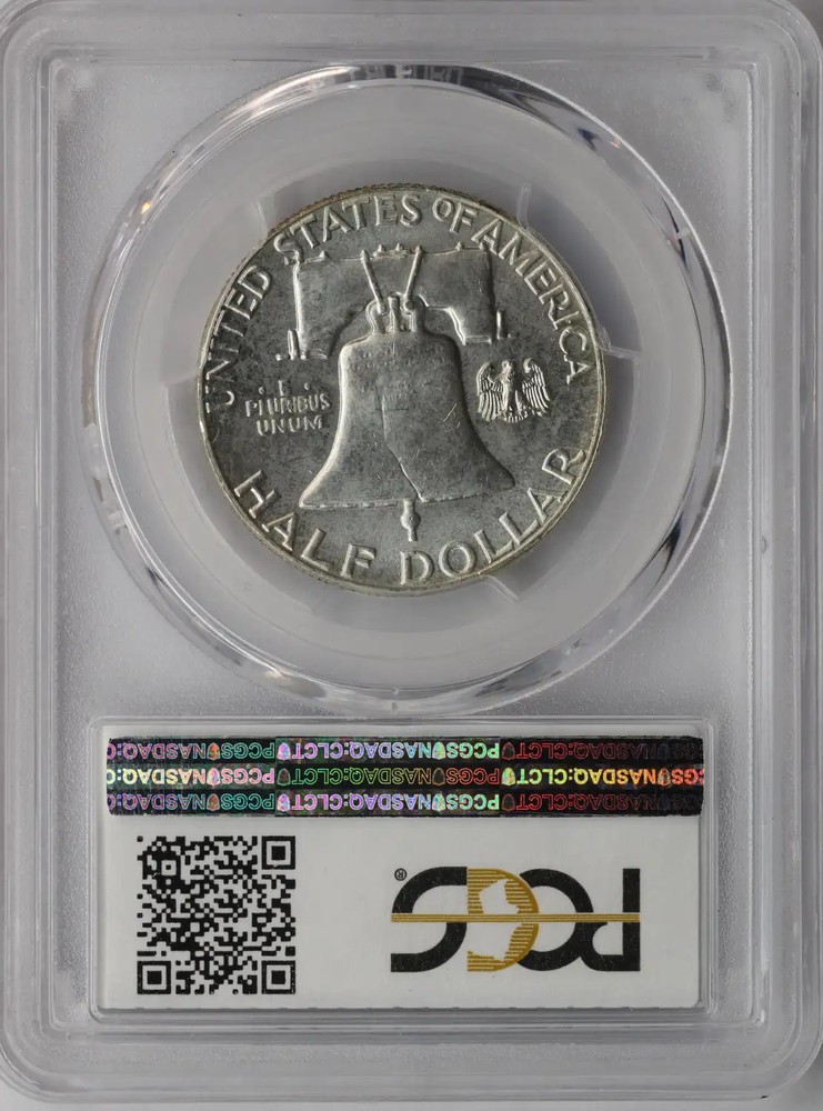 1959 Franklin Half Dollar PCGS MS65FBL
