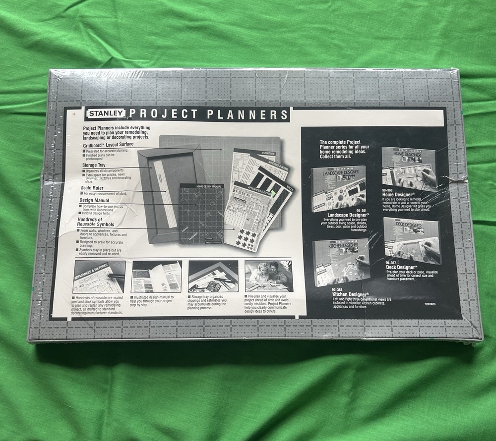 Stanley Landscape Project Planner Gridboard Layout Design SEALED