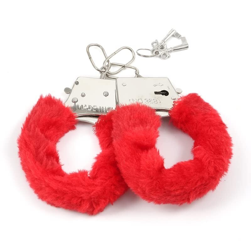 Double Lock restraints Handcuffs Professional Grade Multipurpose cuffs set