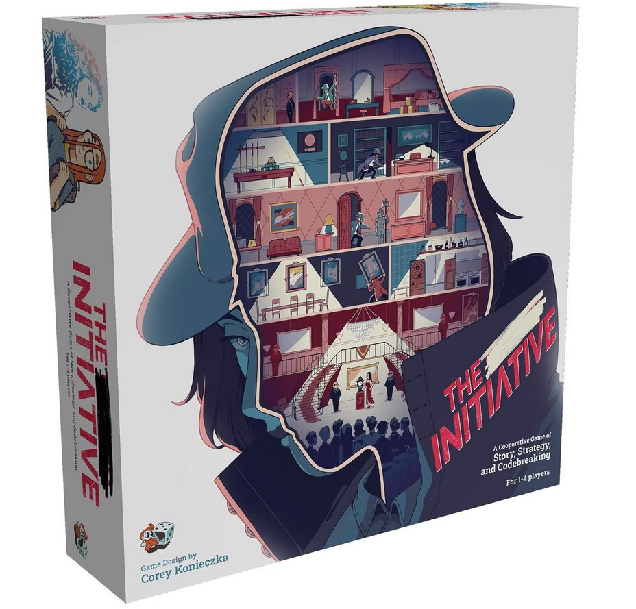Asmodee The Initiative Cooperative Game Board - New Sealed