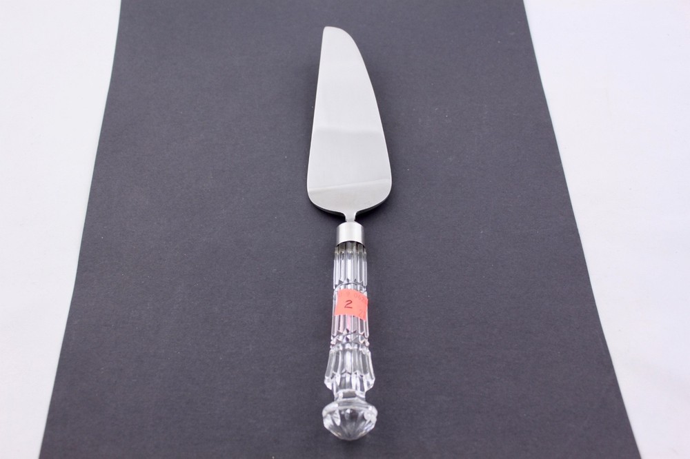 WATERFORD CRYSTAL LISMORE 12” CAKE/PIE SERVER #2 - MINT