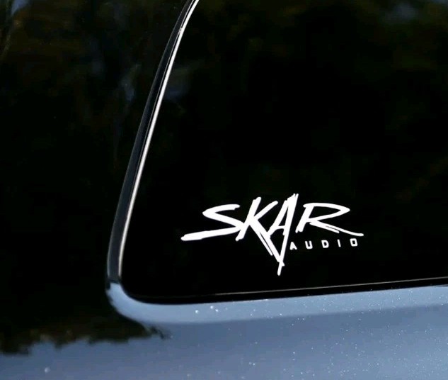 skar audio sticker Decal