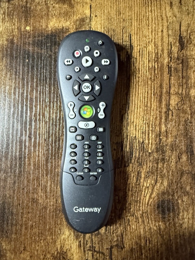 Microsoft Gateway RC6 IR Windows Media Center Remote Control RRS9002-8642EC