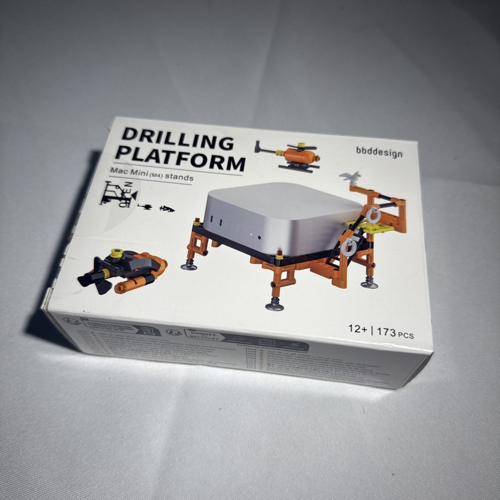 Drilling Platform Theme Desktop Support Holder For Mini Desktop Computer Stand