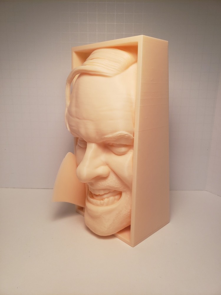 The Shining Jack Nicholson Book Nook Book End Paintable