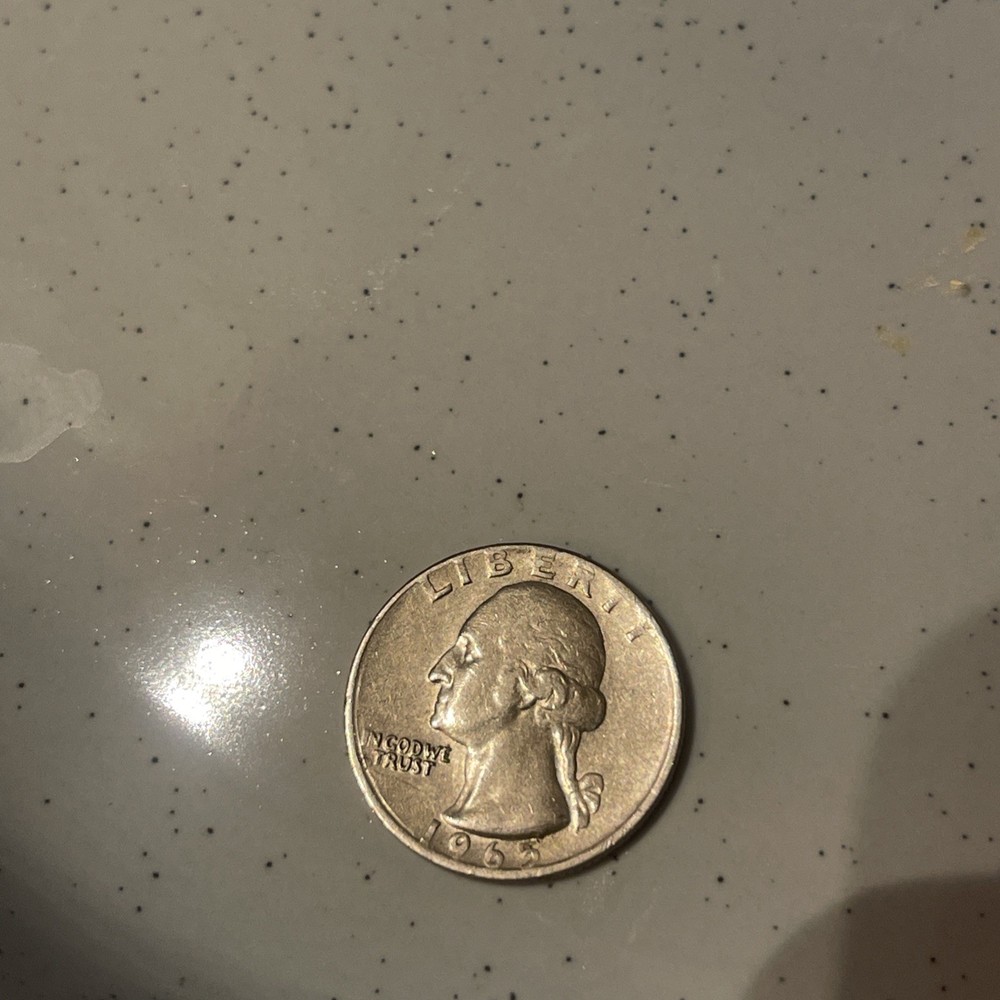 1965 Washington quarter- silver