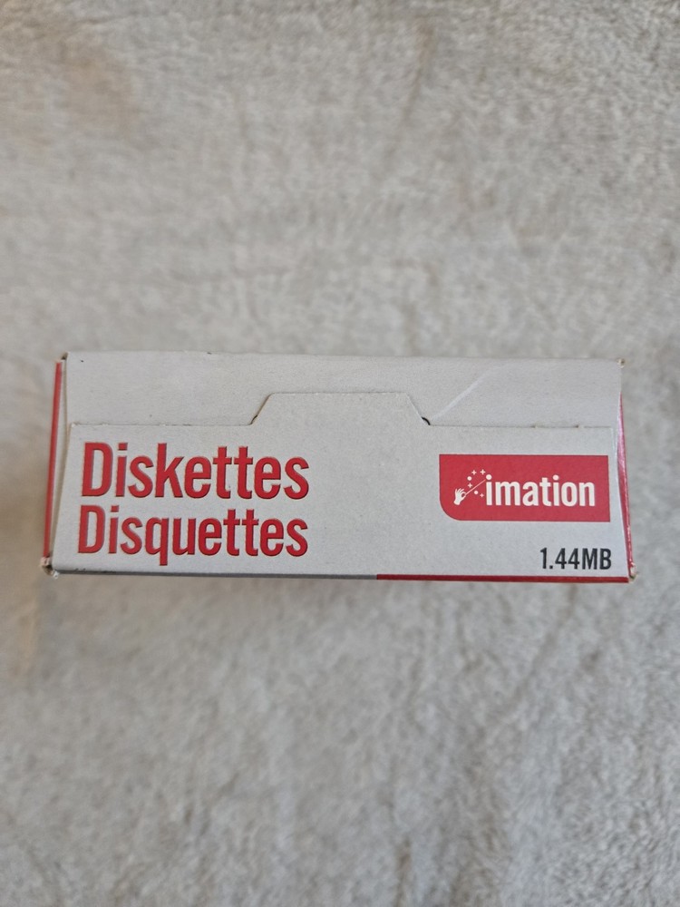 Imation Diskettes IBM formatted 2HD, 10 Pack NEW
