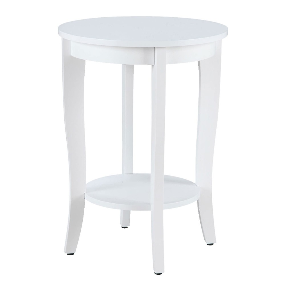 Pemberly Row Round Table in White