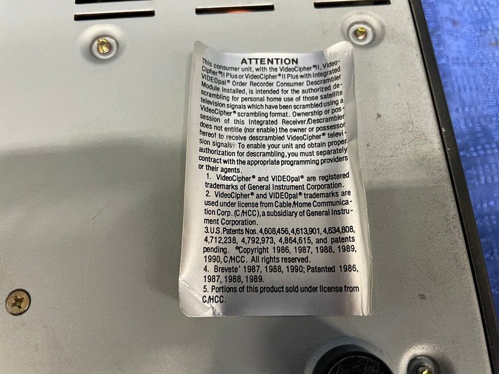 STS SR 150 Video Cipher II Plus w/ Descrambler Equipped