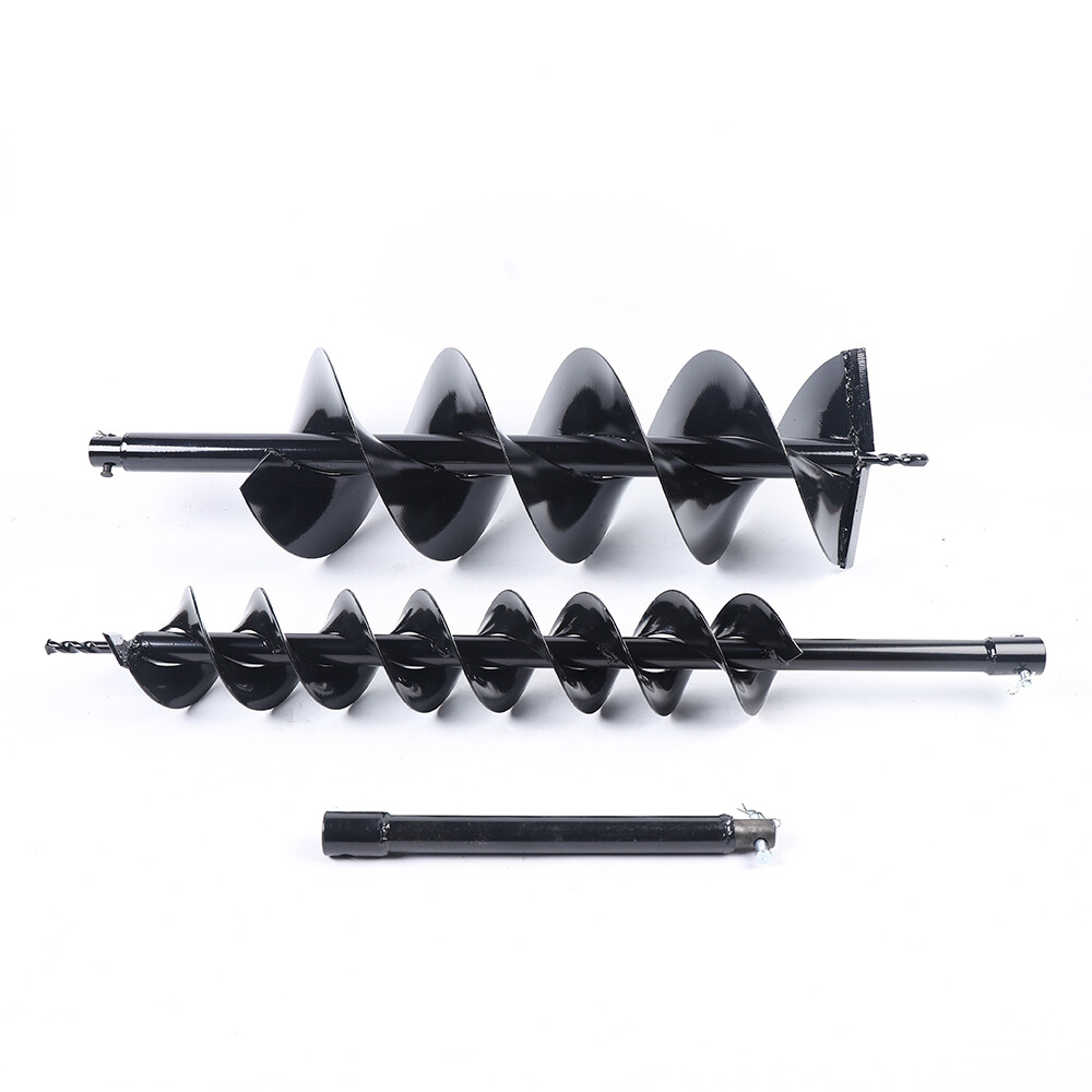 52CC Gas Powered Earth Auger Drill with 4" & 8" Bits for Easy Digging