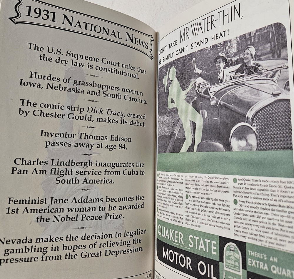 NEW 1941 Remember When... A Nostalgic Look Back In Time Booklet And Envelope
