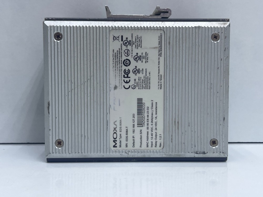 MOXA EDS-508A-T ETHERNET SWITCH 8 PORT