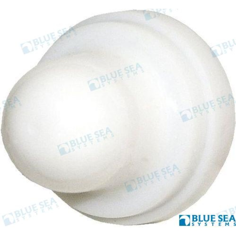 Blue Sea Systems 4136 Push Button Reset Only Circuit Breaker Boot White 2-Pack