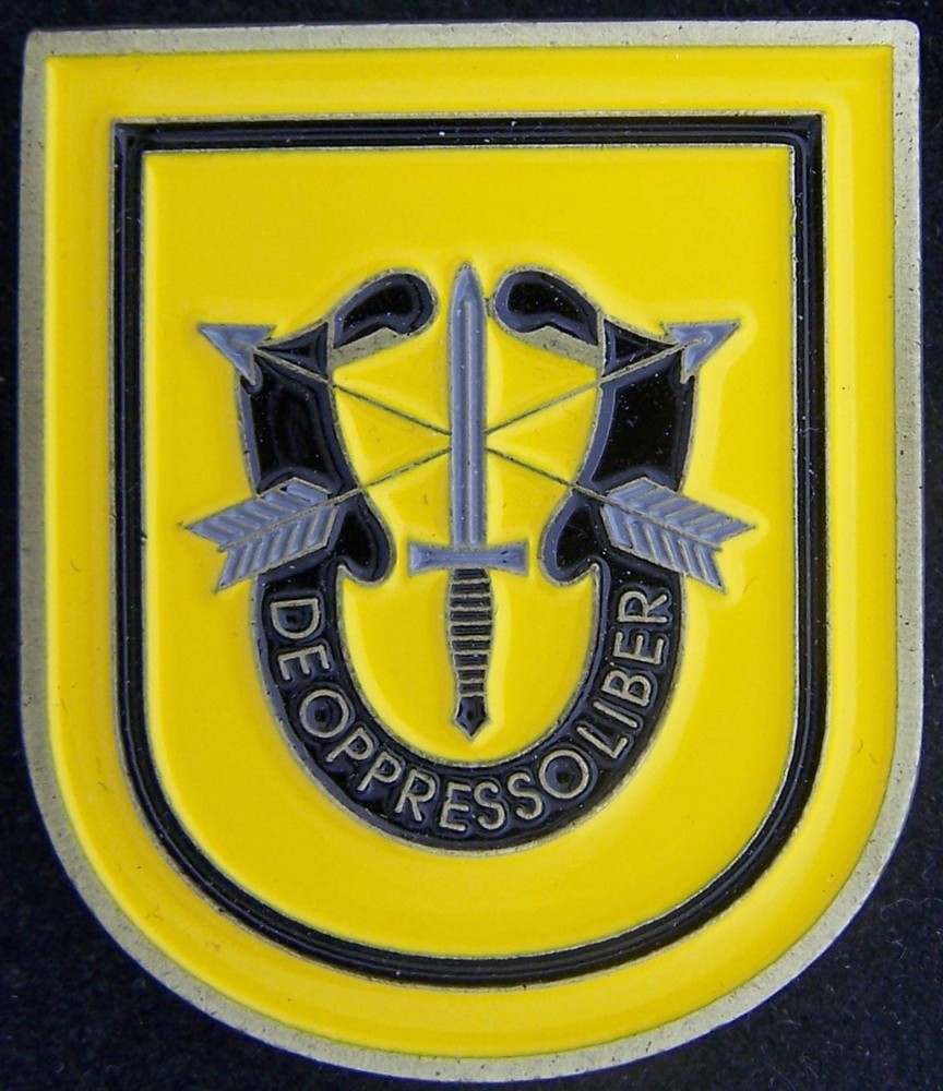 1st Special Forces Group CSM Challenge Coin